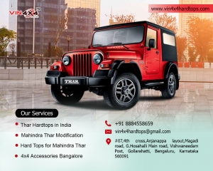 Best Mahindra Thar Modifications and Equipments in India